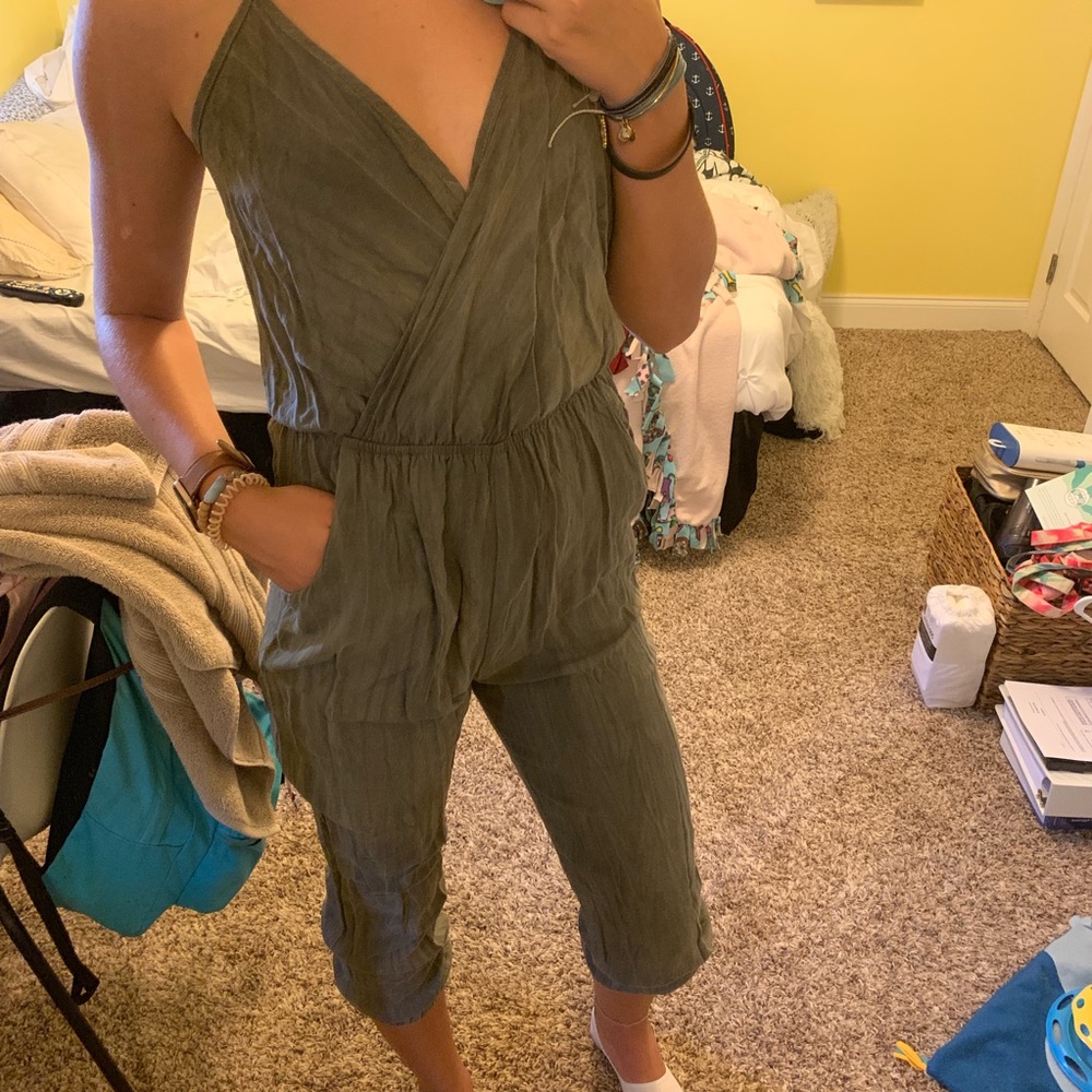 Green Long Jumpsuit!